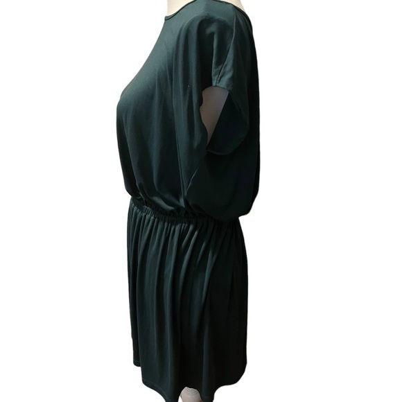 Susana Monaco Tulip Open Back Elastic Waist Nylon and Spandex Dress in Green XS - Picture 4 of 14